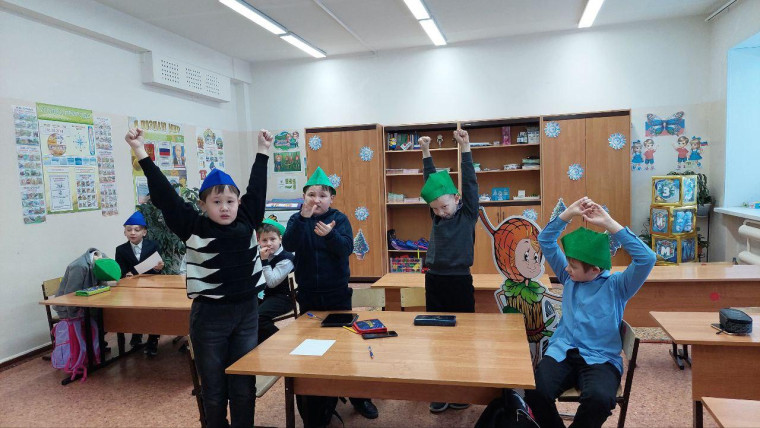 Эколята приняли участие в брейн-ринге.