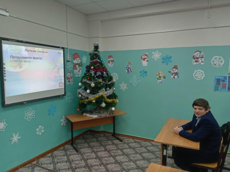 В 8 классе прошла викторина "Знатоки ЗОЖ".