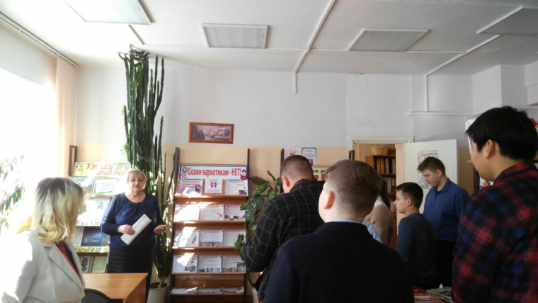 Ребята приняли участие в беседе о вреде наркотиков.