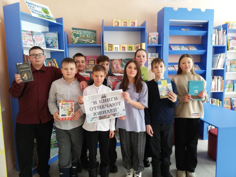 Ребята продолжают принимать участие в мероприятиях Книжкиной недели.